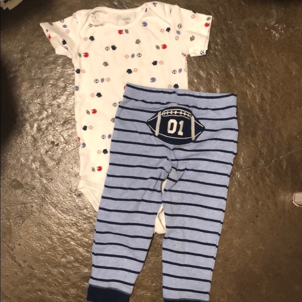 Carter's sports outfit